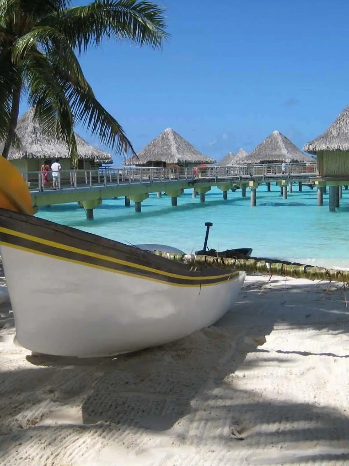 Bora Bora in Französisch Polynesien  fotografiert  am 28.8.2011