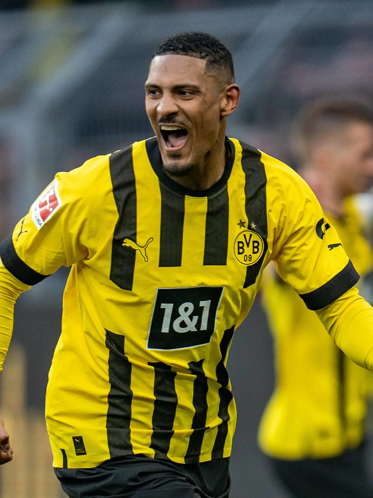 Tor zum 2:1 durch Karim Adeyemi Borussia Dortmund, 27, hier Sebastien Haller Borussia Dortmund, 9 Borussia Dortmund vs. SC Freiburg, Fussball, 1. Bundesliga, 19. Spieltag, 04.02.2023 DFL REGULATIONS PROHIBIT ANY OUSE OF PHOTOGRAPHS AS IMAGE SEQUENCES AND/OR QUASI-VIDEO Borussia Dortmund vs. SC Freiburg, Fussball, 1. Bundesliga, 19. Spieltag, 04.02.2023 Dortmund *** Goal to 2 1 by Karim Adeyemi Borussia Dortmund, 27 , here Sebastien Haller Borussia Dortmund, 9 Borussia Dortmund vs SC Freiburg, Football, 1 Bundesliga, 19 Matchday, 04 02 2023 DFL REGULATES PROHIBIT ANY OUSE OF PHOTOGRAPHS AS IMAGE SEQUENCES AND OR QUASI VIDEO Borussia Dortmund vs SC Freiburg, Football, 1 Bundesliga, 19 Matchday, 04 02 2023 Dortmund Copyright: xEibner-Pressefoto/BahhoxKarax EP_EER