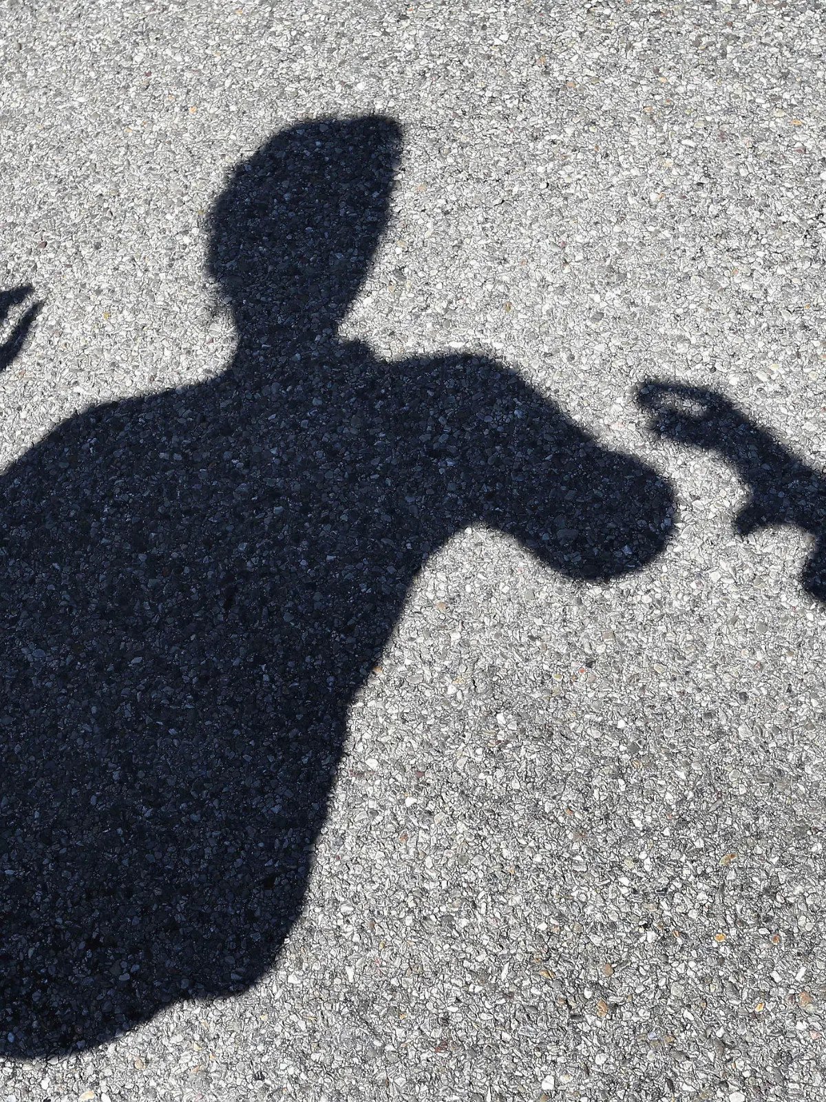ILLUSTRATION - Ein Mann greift am 24.04.2017 in Ebenhofen (Bayern) nach einer Frau, von beiden sind nur die Schatten zu sehen. (zu dpa-Meldung: «Neue Kriminalstatistik: Mehr Gewalttaten» vom 24.04.2017) Foto: Karl-Josef Hildenbrand/dpa +++(c) dpa - Bildfunk+++
