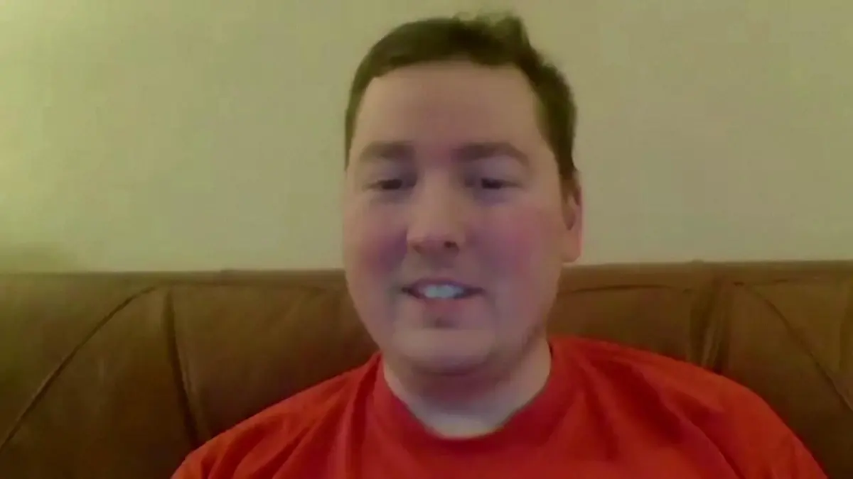 Chase Doak filmte den Ballon und hat ein Video davon in den sozialen Medien geteilt