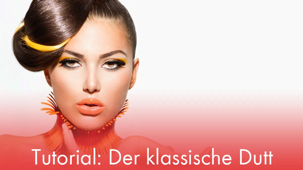 Der klassische Dutt Frisuren-Tutorial