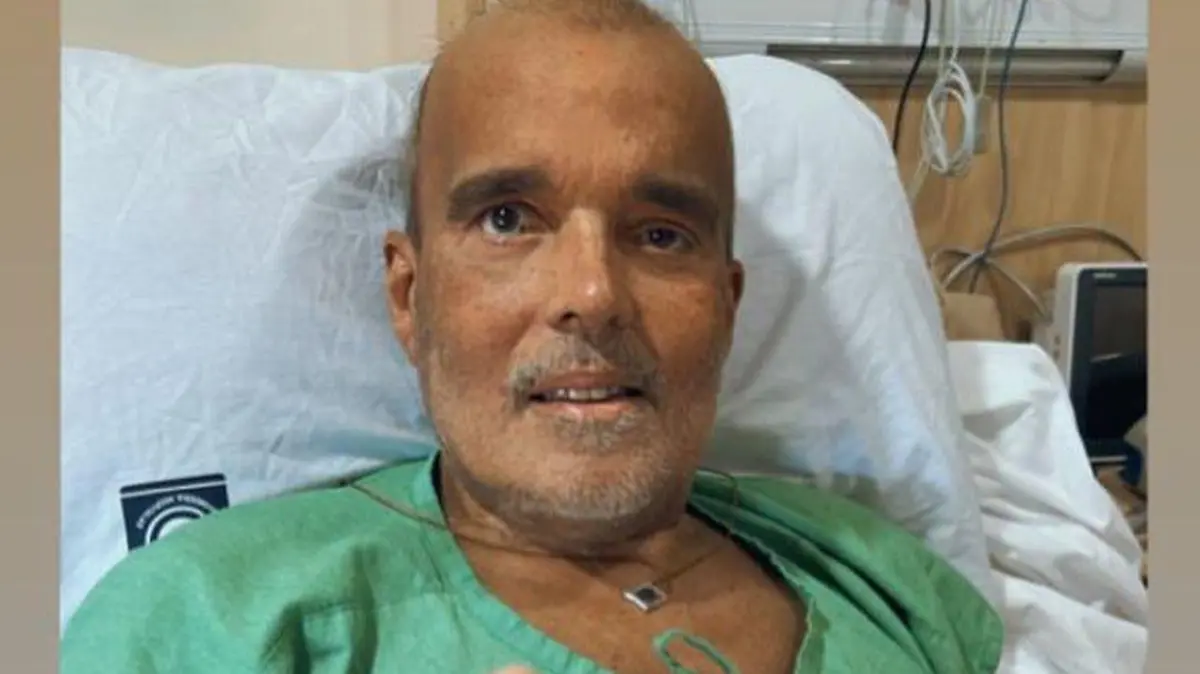 Régis Feitosa Mota im Krankenhaus