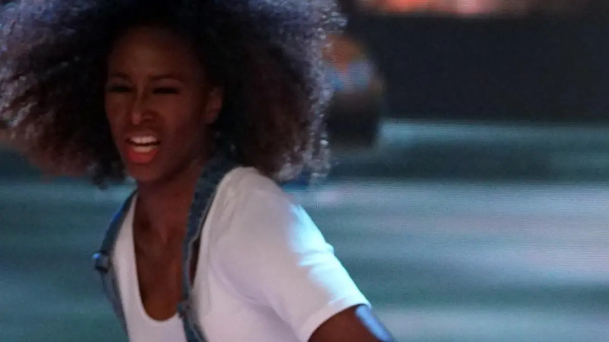 BU: Suzan Odonkor tanzt bei ihrem Solo zu "Ain´t Your Mama" von Jennifer Lopez. BB: Zweite Staffel, AZ 1, Show 1, Foto: MG RTL D / Stefan Gregorowius