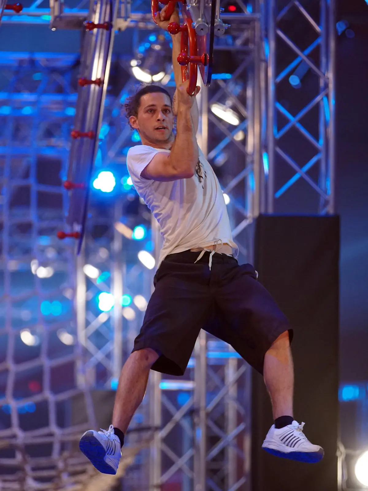 BU: Der Athlet Florian Polsterer aus Wien in Österreich.
BB: Zweite Staffel, Foto: MG RTL D / Stefan Gregorowius, AZ 14.06.2017, AZ 04, AZ04, Vorrunde