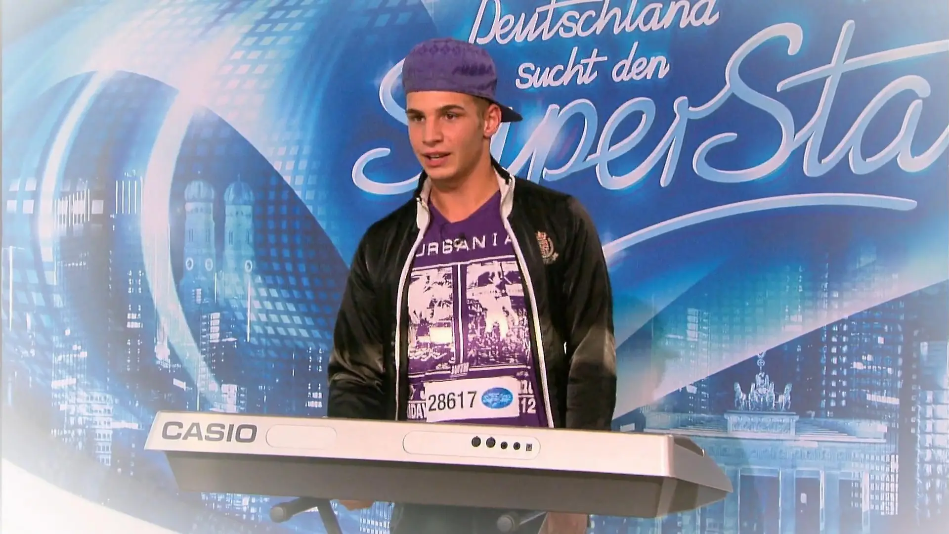 Pietro Lombardi bei seinem ersten DSDS-Auftritt