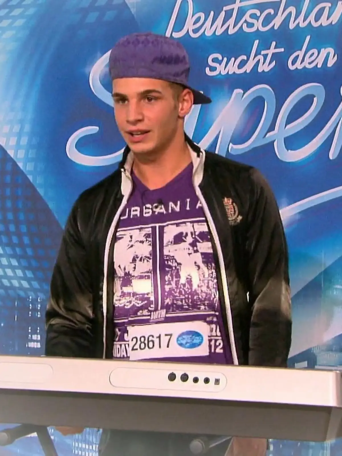 Pietro Lombardi bei seinem ersten DSDS-Auftritt