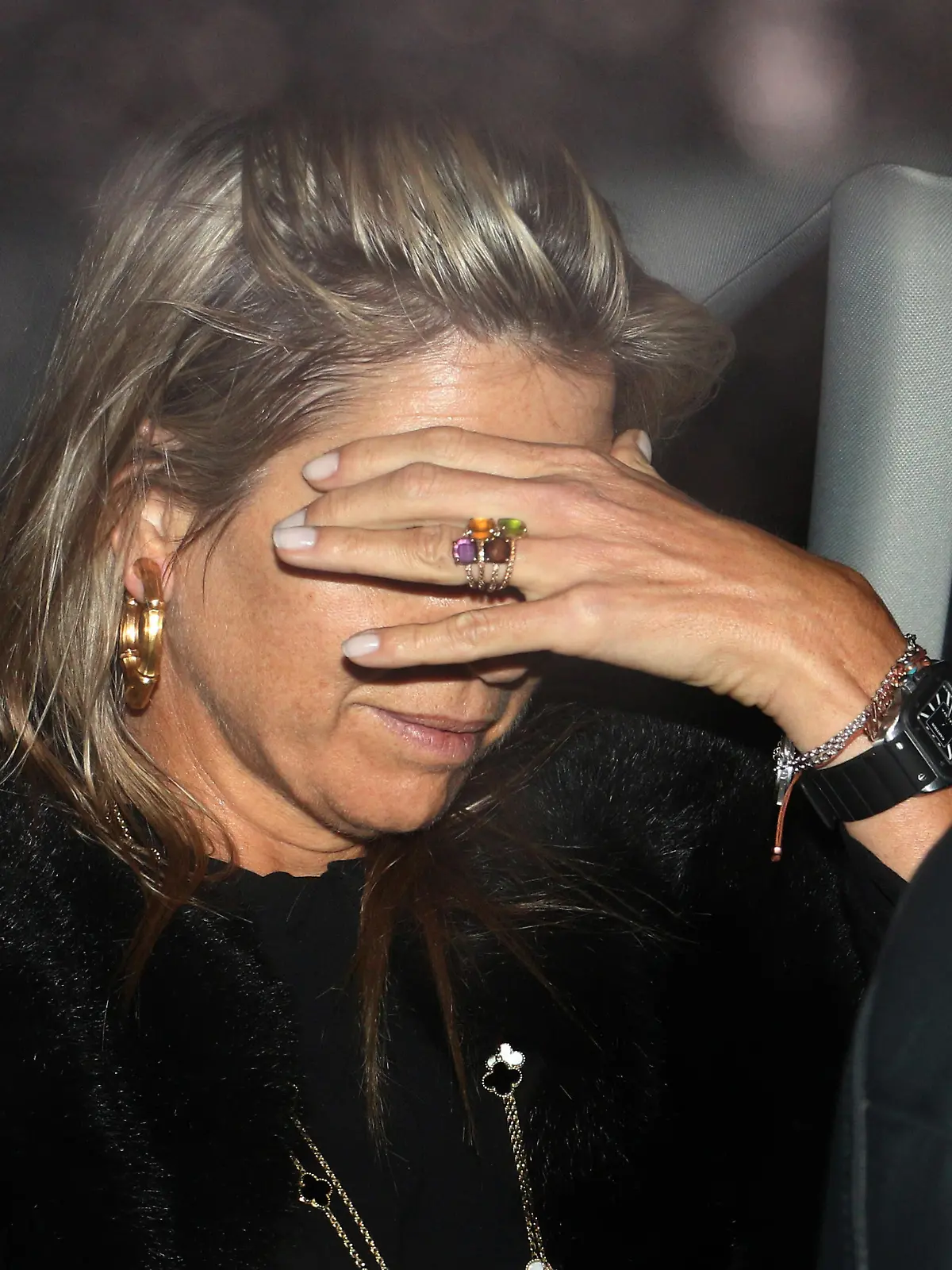 The father of Holland's Argentina-born Queen Maxima has died in Buenos Aires at age 89.
An official statement said Jorge Horacio Zorreguieta had a form of non-Hodgkin's lymphoma and died on Tuesday.
Queen Maxima was seen leaving her mother's house looking upset on Tuesday night in the city.
His body was removed from the Fundaleu clinic and taken to a private cemetery. 

<P>
Pictured: Queen Maxima of the Netherlands after death of her father in Buenos Aires
<B>Ref: SPL1552496  090817  </B><BR/>
Picture by: Splash News<BR/>
</P><P>
<B>Splash News and Pictures</B><BR/>
Los Angeles:	310-821-2666<BR/>
New York:	212-619-2666<BR/>
London:	870-934-2666<BR/>
photodesk@splashnews.com<BR/>
</P>