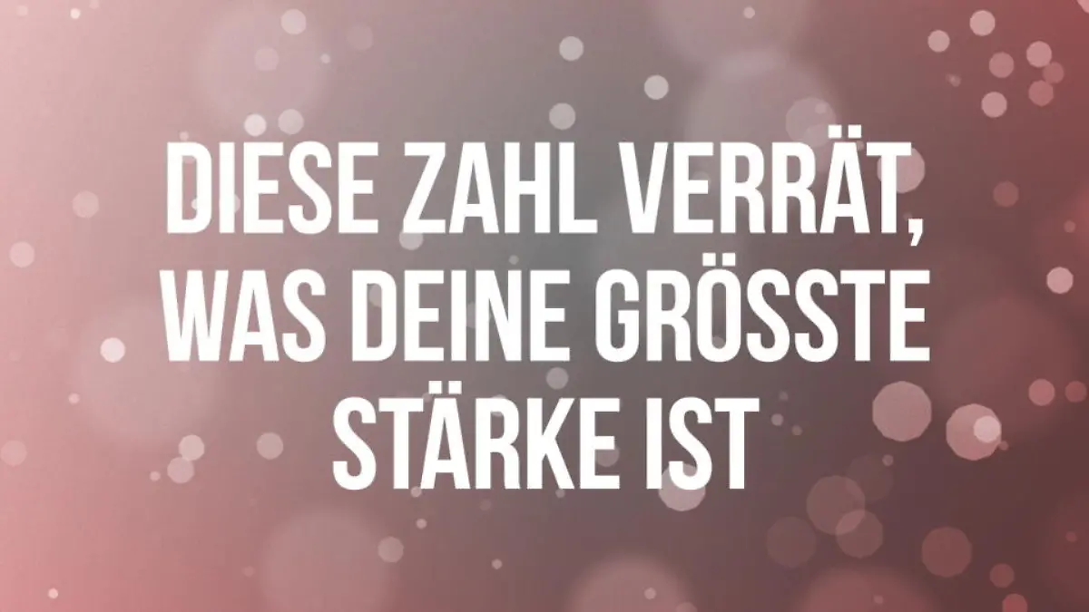 Das sagt dein Geburtsdatum über dich aus Lebenszahl berechnen