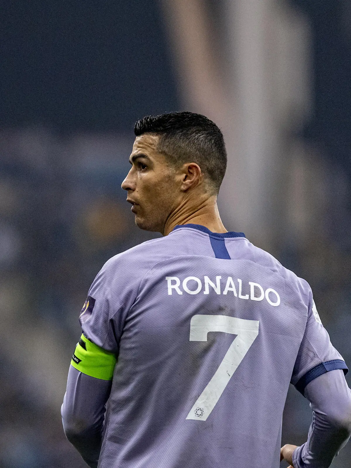 RIYADH, SAUDI ARABIA - JANUARY 26: Cristiano Ronaldo of Al Nassr is seen during the Saudi Pro League semi-final match between Al Ittihad and Al Nassr at King Fahd International Stadium in Riyadh, Saudi Arabia on January 26, 2023. Mohammed Saad / Anadolu Agency