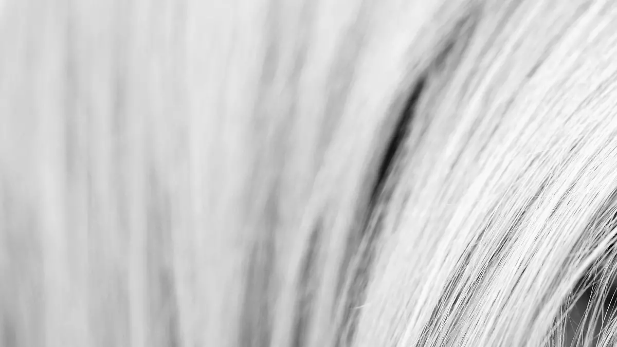 Lips and hair