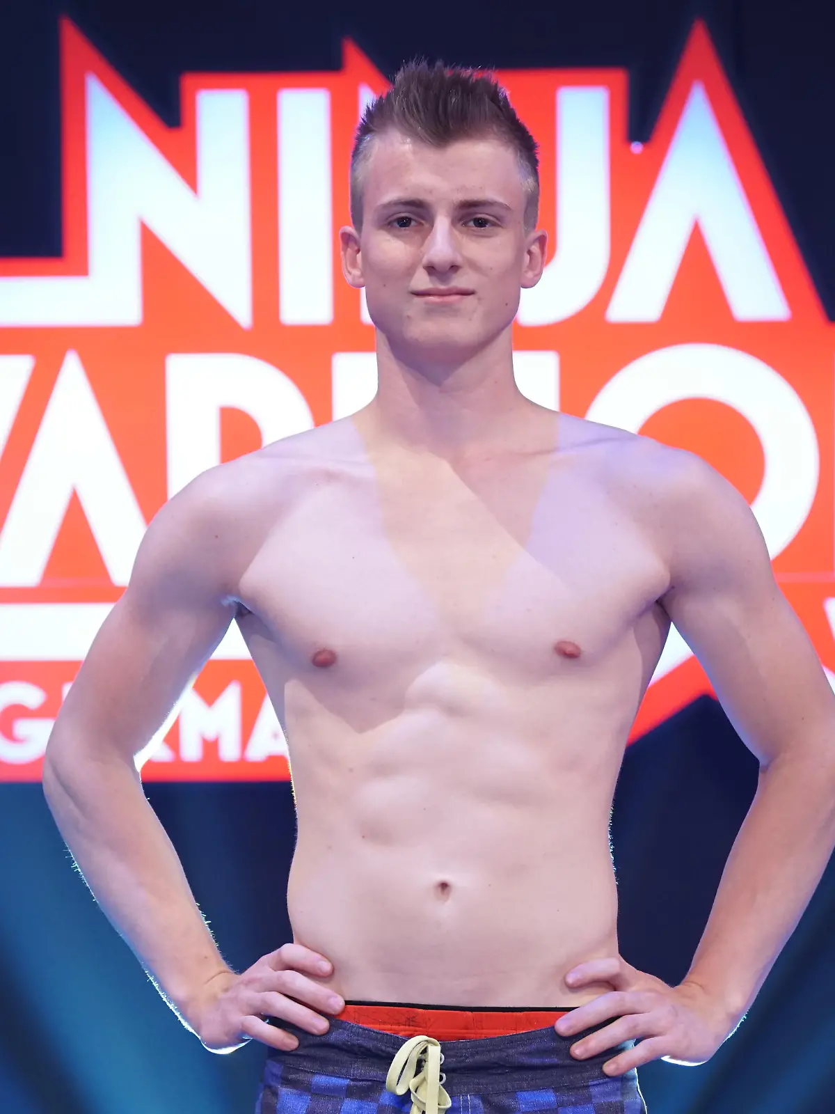 BU: Der Athlet Johannes Schwitzgebel aus Homburg.
BB: Zweite Staffel, Foto: MG RTL D / Stefan Gregorowius, AZ 12.06.2017, AZ 02, AZ02, Vorrunde