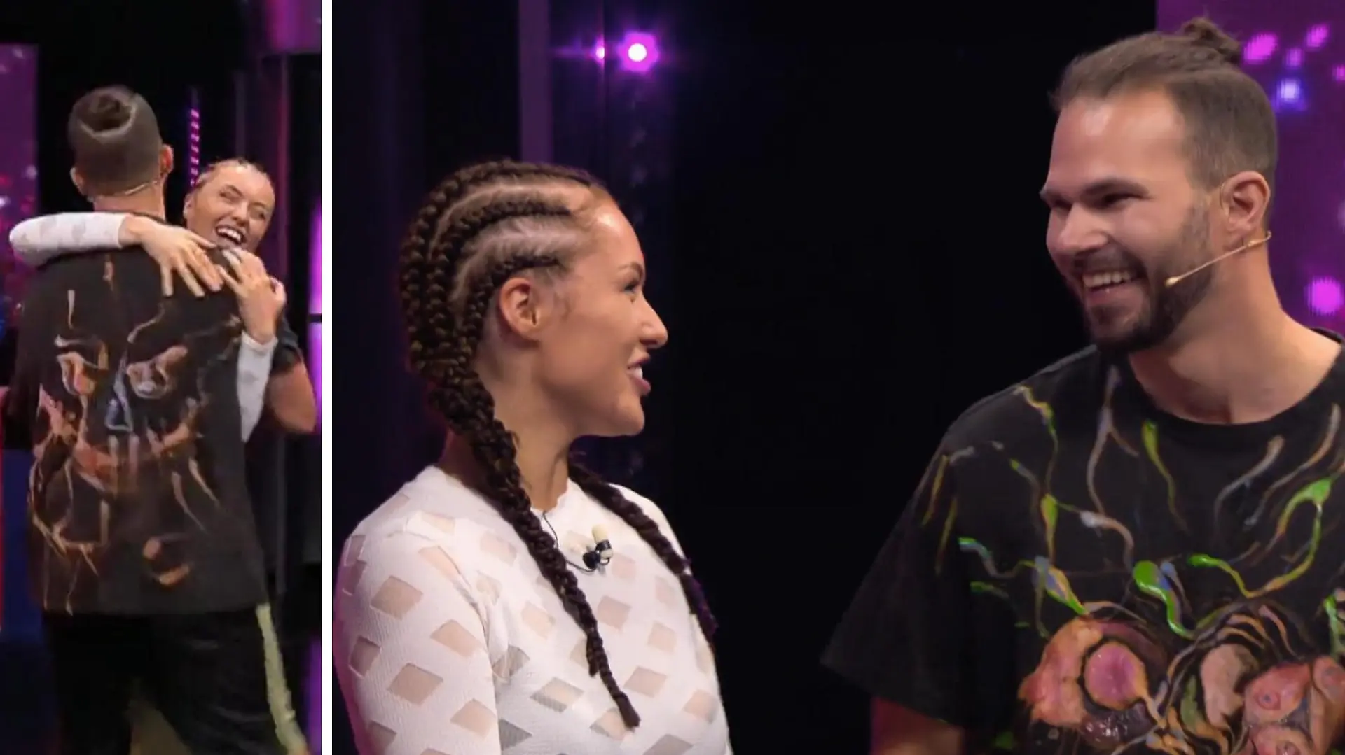 So süß: DJ findet DJane bei "Take Me Out"! Freudestrahlend laufen sich Kandidat Edgar und Single-Lady Nena am Ende bei Jan Köppen in die Arme. Vielleicht der Anfang für etwas ganz Großes, wie der meint...
