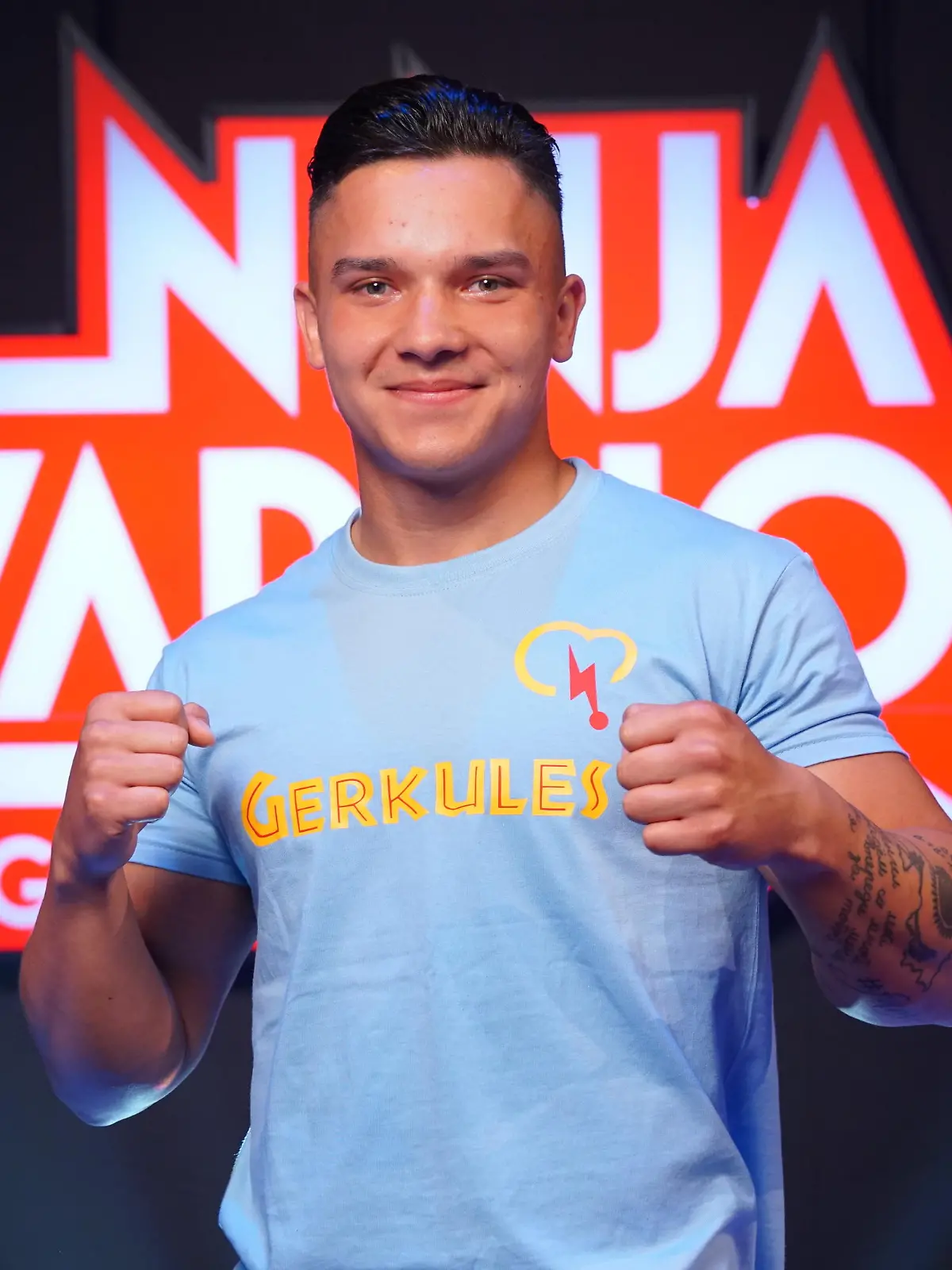 BU: Der Athlet Fedja Gerke aus Dortmund.
BB: Zweite Staffel, Foto: MG RTL D / Stefan Gregorowius, AZ 17.06.2017, AZ 01, AZ01, Vorrunde