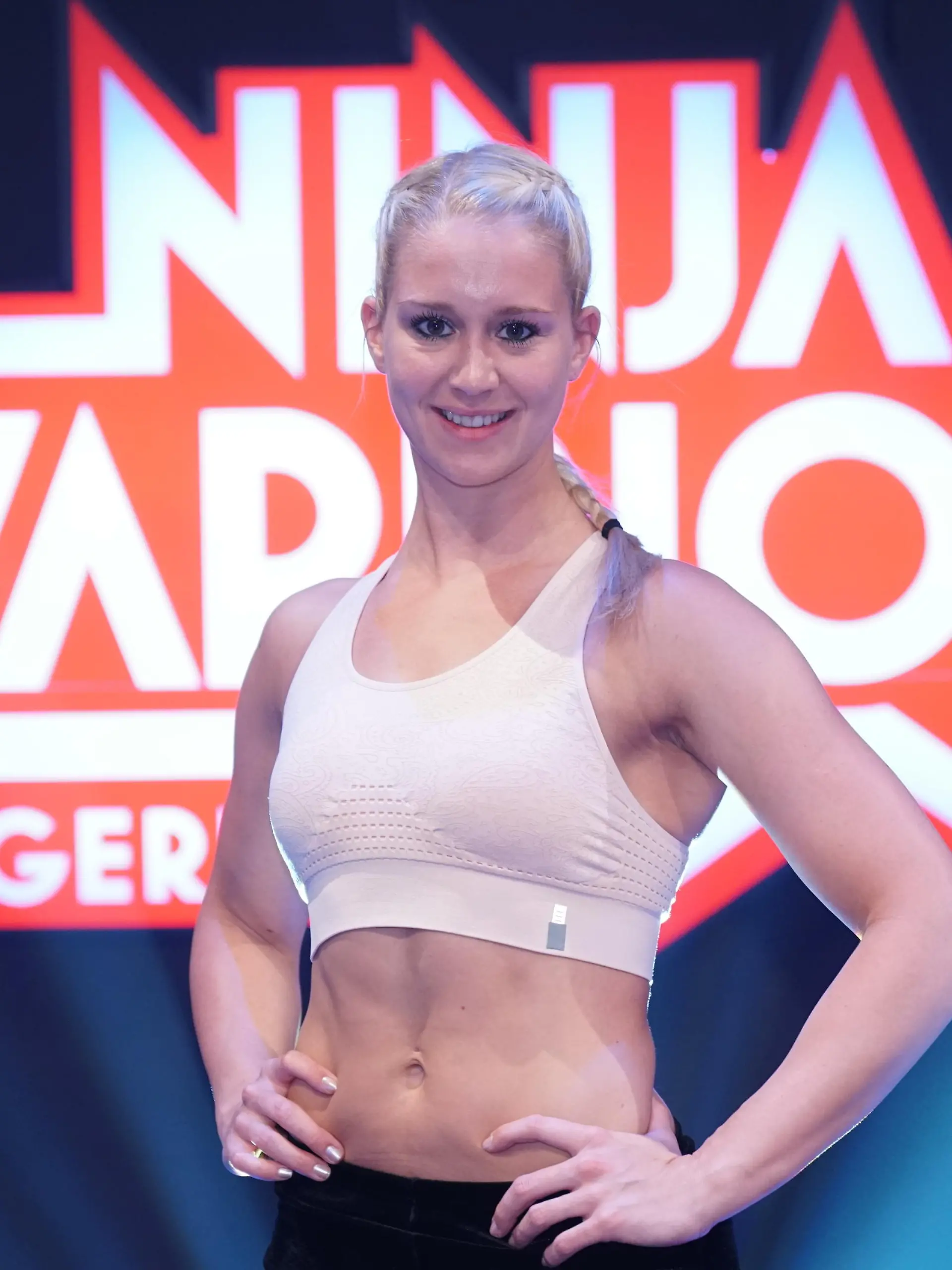 BU: Die Athletin Martina Üffing aus Münster.
BB: Zweite Staffel, Foto: MG RTL D / Stefan Gregorowius, AZ 12.06.2017, AZ 02, AZ02, Vorrunde
