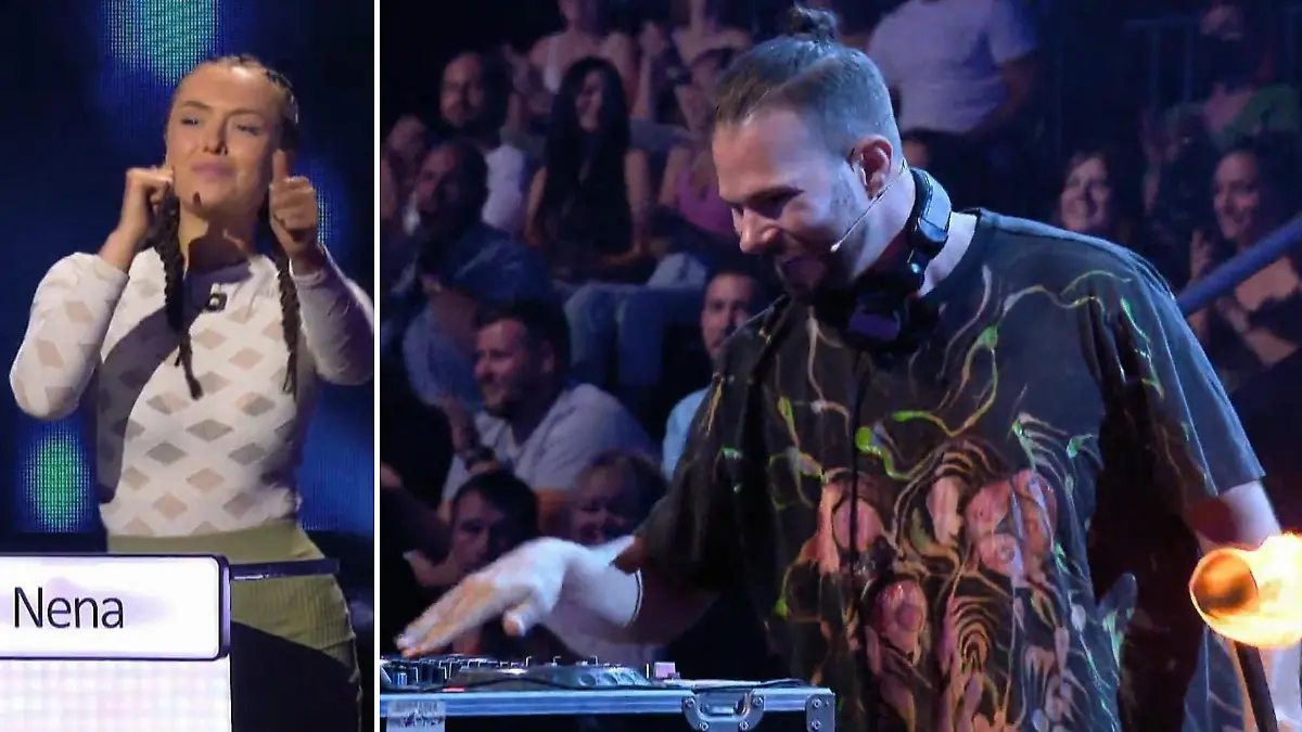 Heiße Beats und Feuershow - DJ Edgar bietet einfach alles Take Me Out: Heiße Performance für seine DJane