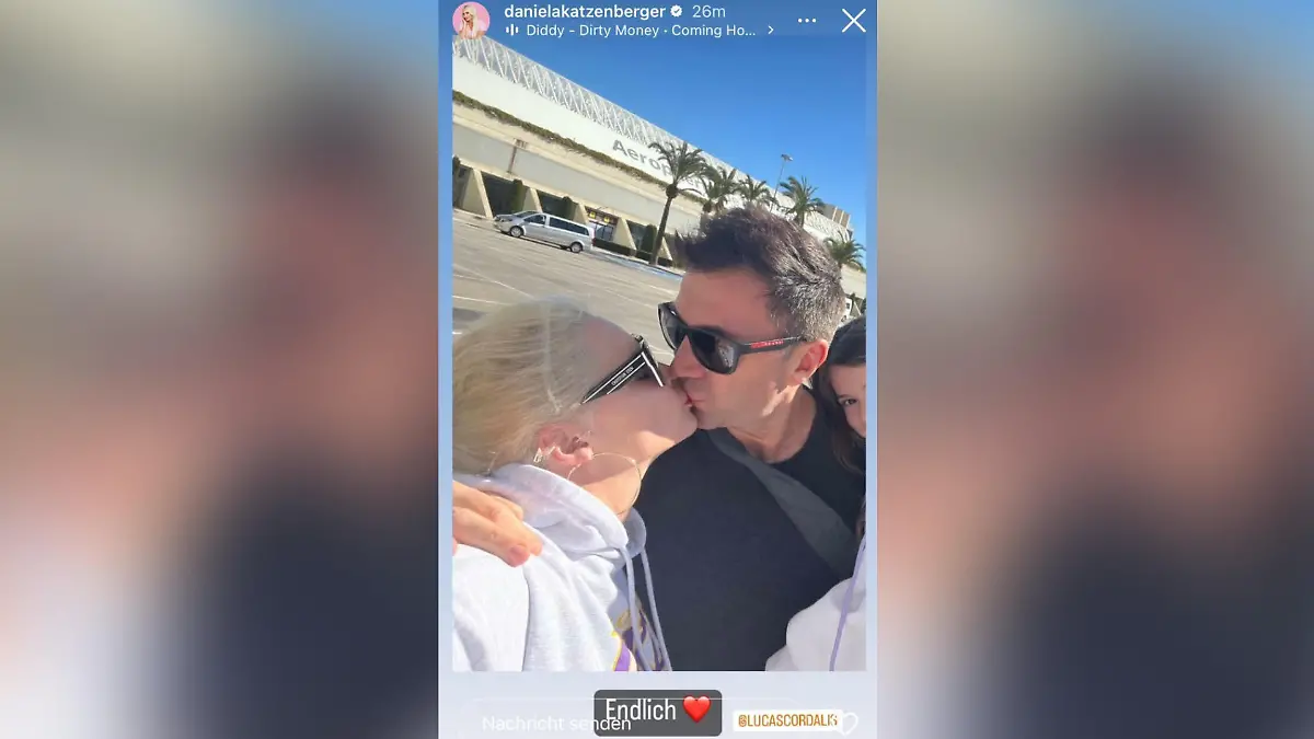 Daniela Katzenberger, Lucas Cordalis und Töchterchen Sophia