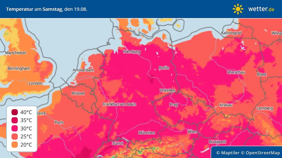 Hitze in deutschland