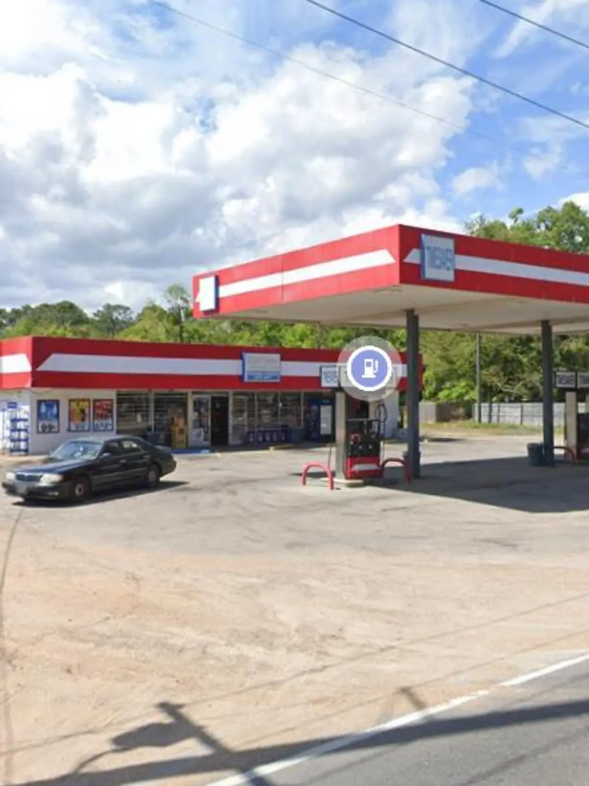 An dieser Tankstelle im US-Bundesstaat Alabama fanden Autofahrer einen abgetrennten Penis.