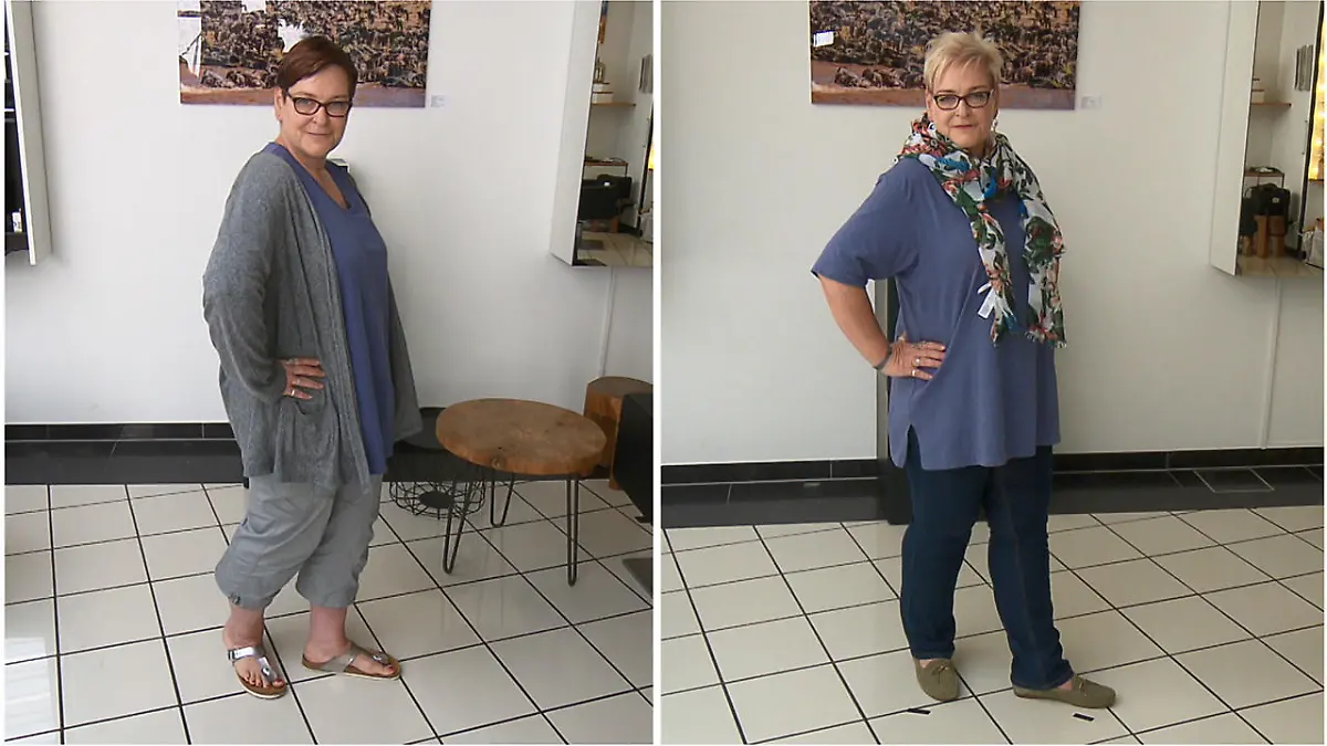 Anjas gelungene Look-Veränderung  "Dein neues Ich": Umstyling mit Tom Herrmann