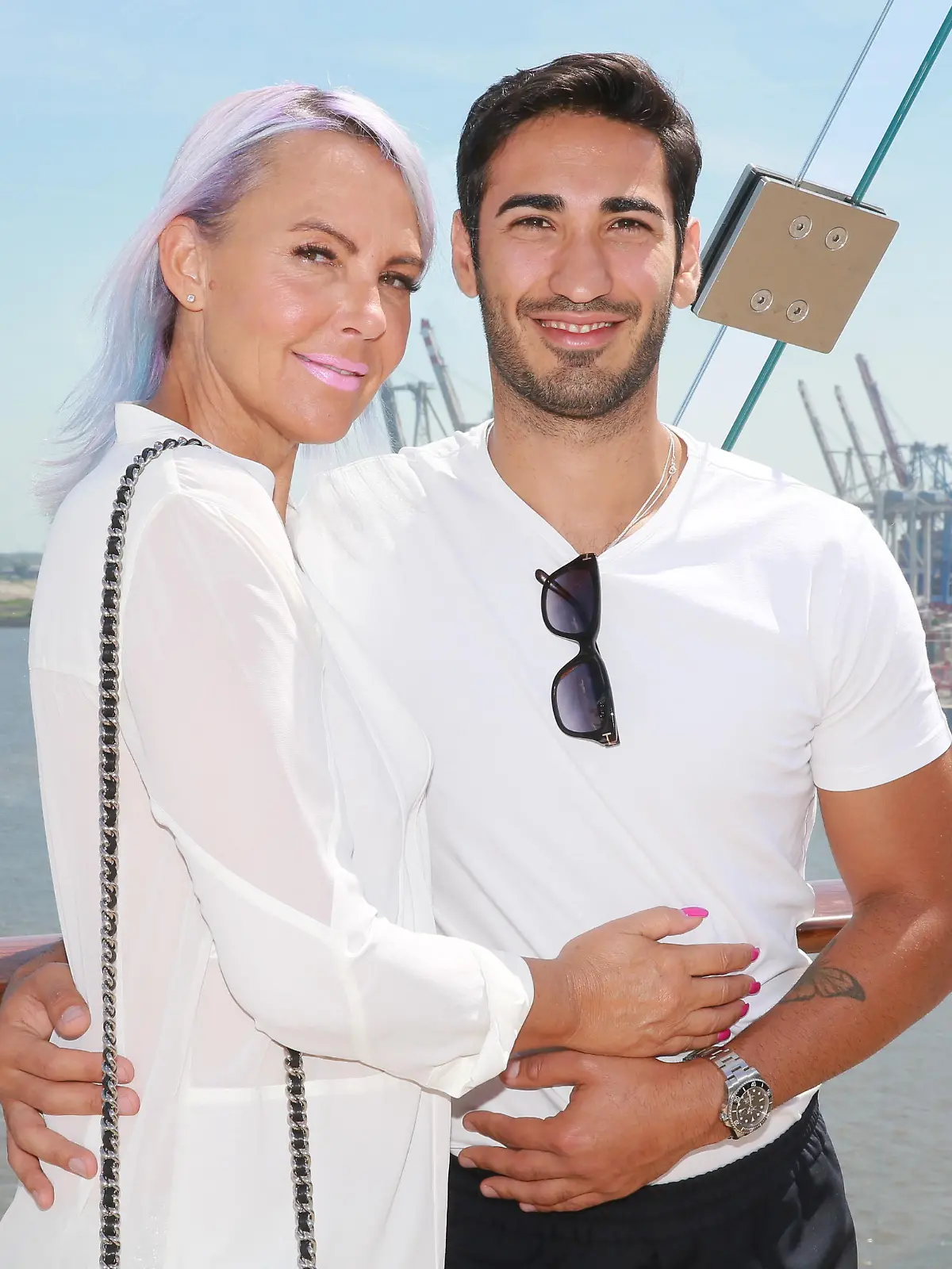 Celebrities at the christening of cruise ship Mein Schiff 6 at the port in Hamburg
<P>
Pictured: Natascha Ochsenknecht
<B>Ref: SPL1511355  010617  </B><BR/>
Picture by: Splash News<BR/>
</P><P>
<B>Splash News and Pictures</B><BR/>
Los Angeles:	310-821-2666<BR/>
New York:	212-619-2666<BR/>
London:	870-934-2666<BR/>
photodesk@splashnews.com<BR/>
</P>