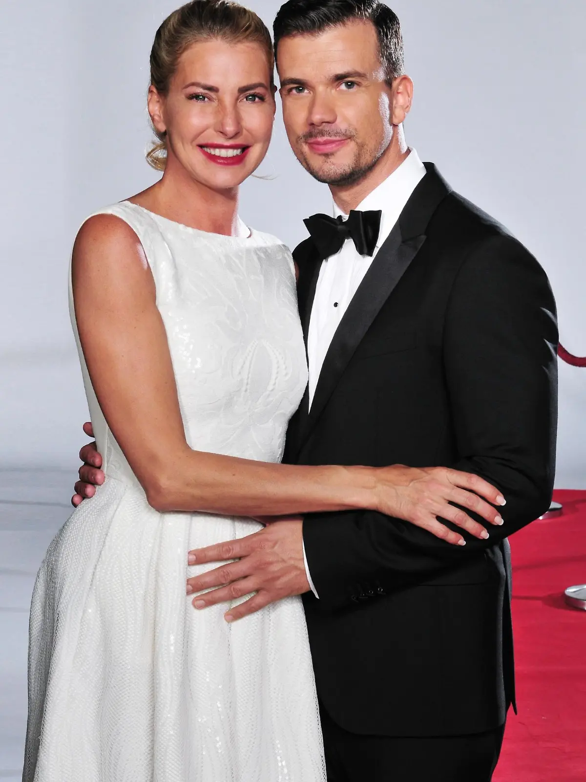 Model und D-Jane Giulia Siegel (42) und ihr Partner Gourmet-Koch Ludwig Heer (36).