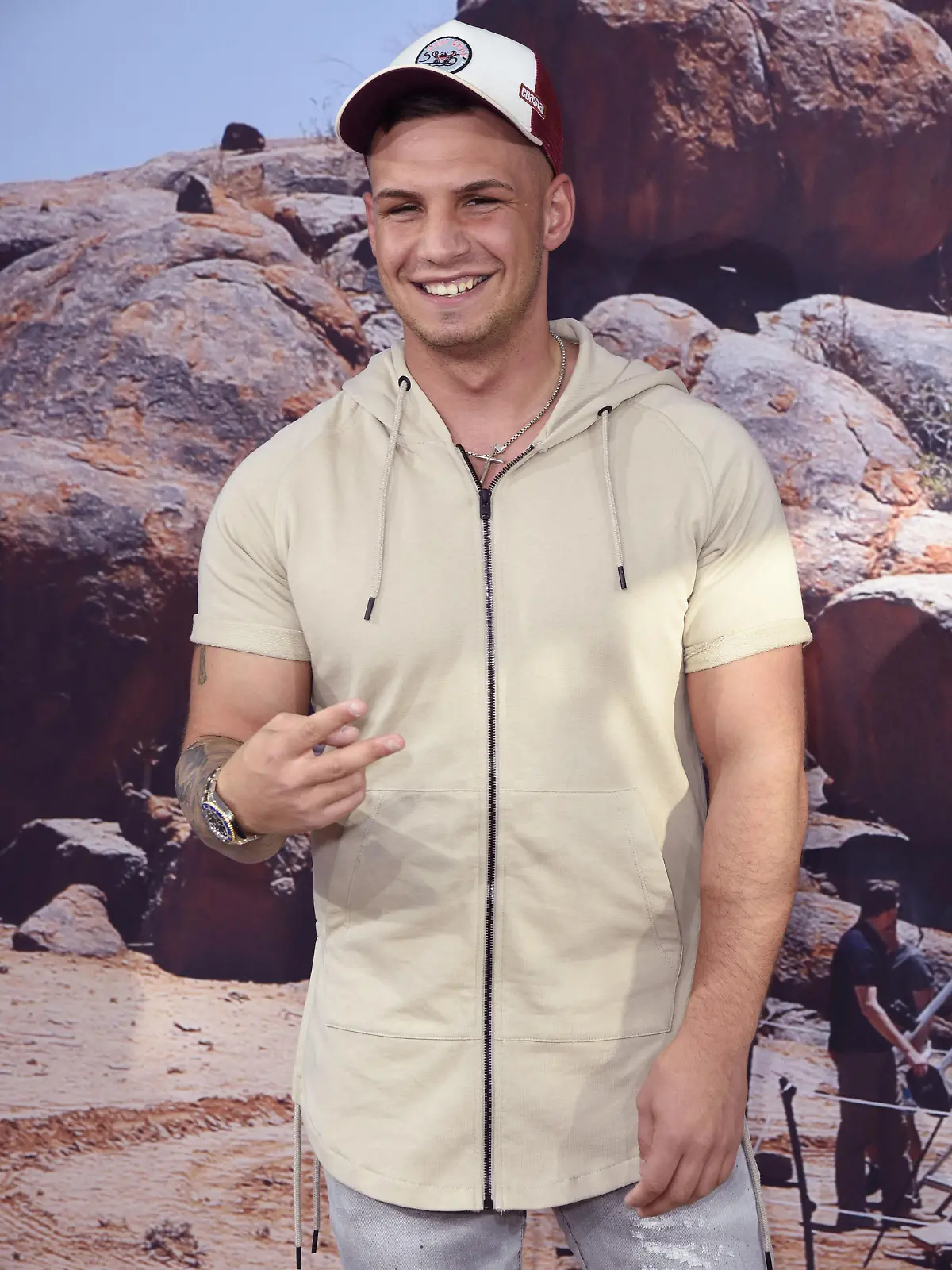 Preview of german ProSieben TV show 'Global Gladiators' at Astor Film Lounge at Kurfuerstendamm.

Featuring: Pietro Lombardi
Where: Berlin, Germany
When: 29 May 2017
Credit: WENN.com