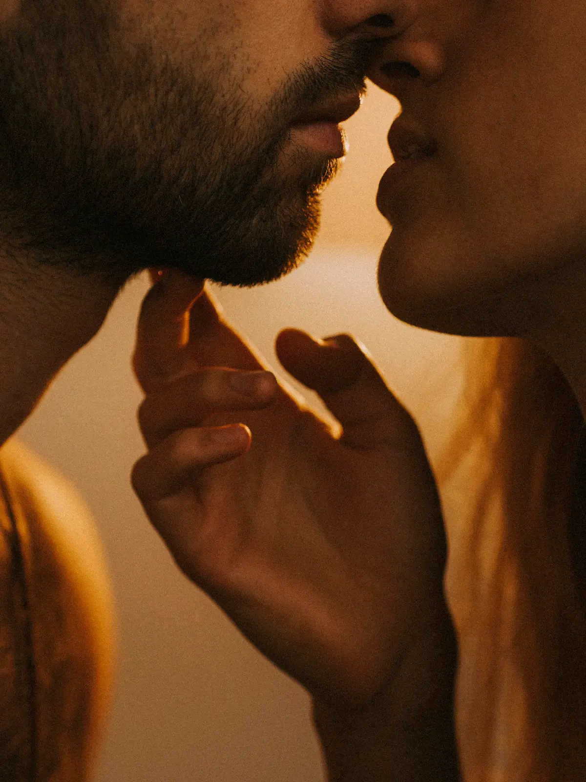 Couple enjoying their love