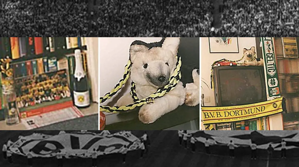 Collage: Damalige Wohnung des Autoren.