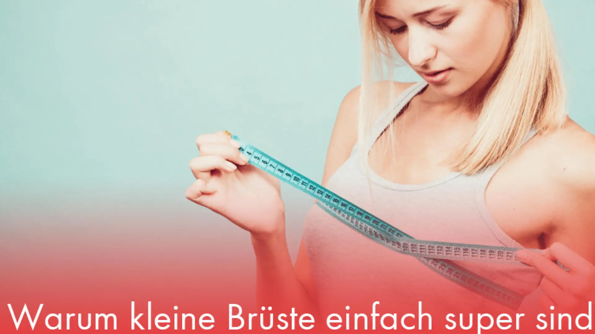 Warum kleine Brüste einfach super sind Kein Holz vor der Hüttn?