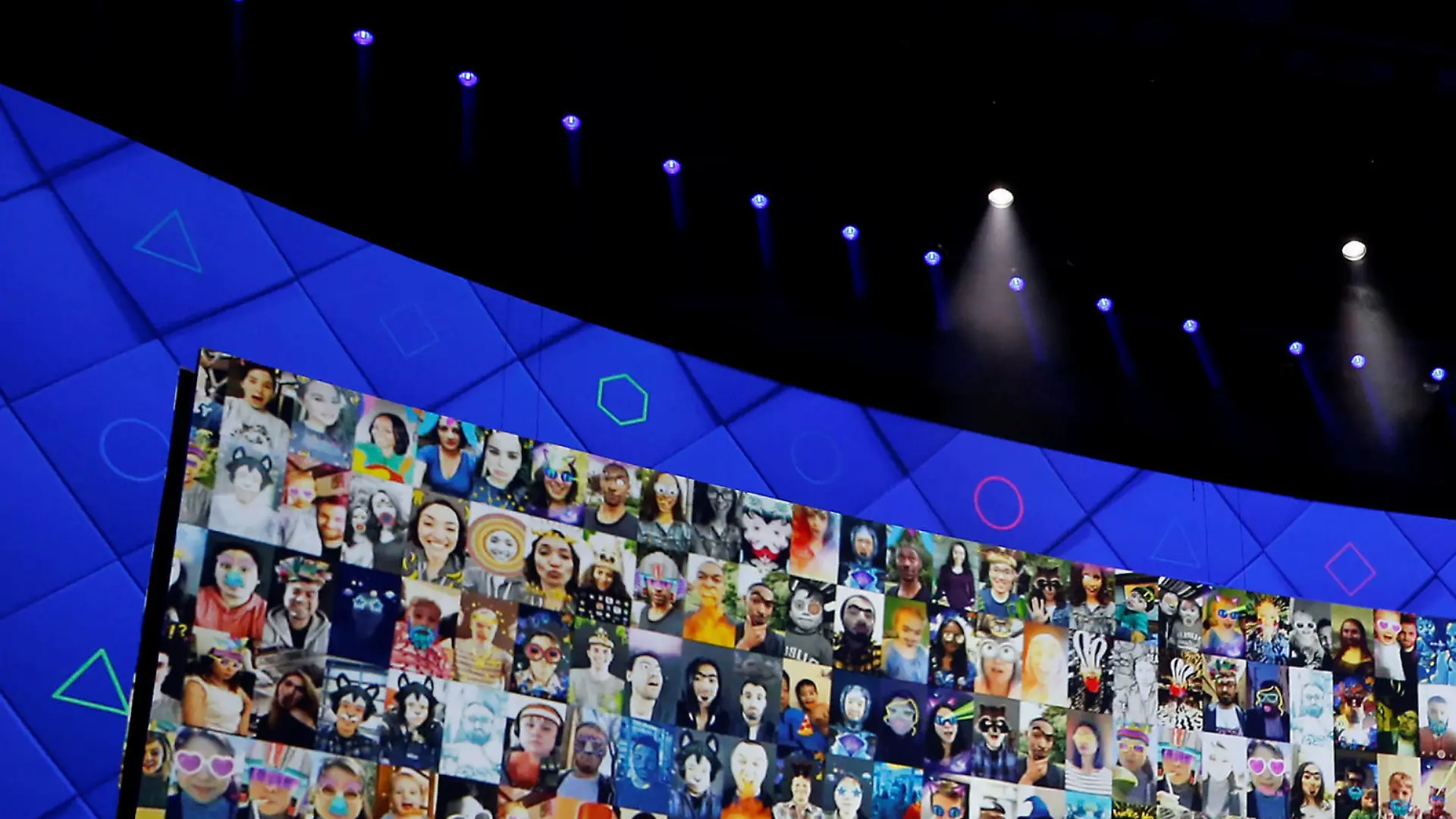 Facebook Founder and CEO Mark Zuckerberg speaks on stage during the annual Facebook F8 developers conference in San Jose, California, U.S., April 18, 2017. REUTERS/Stephen Lam