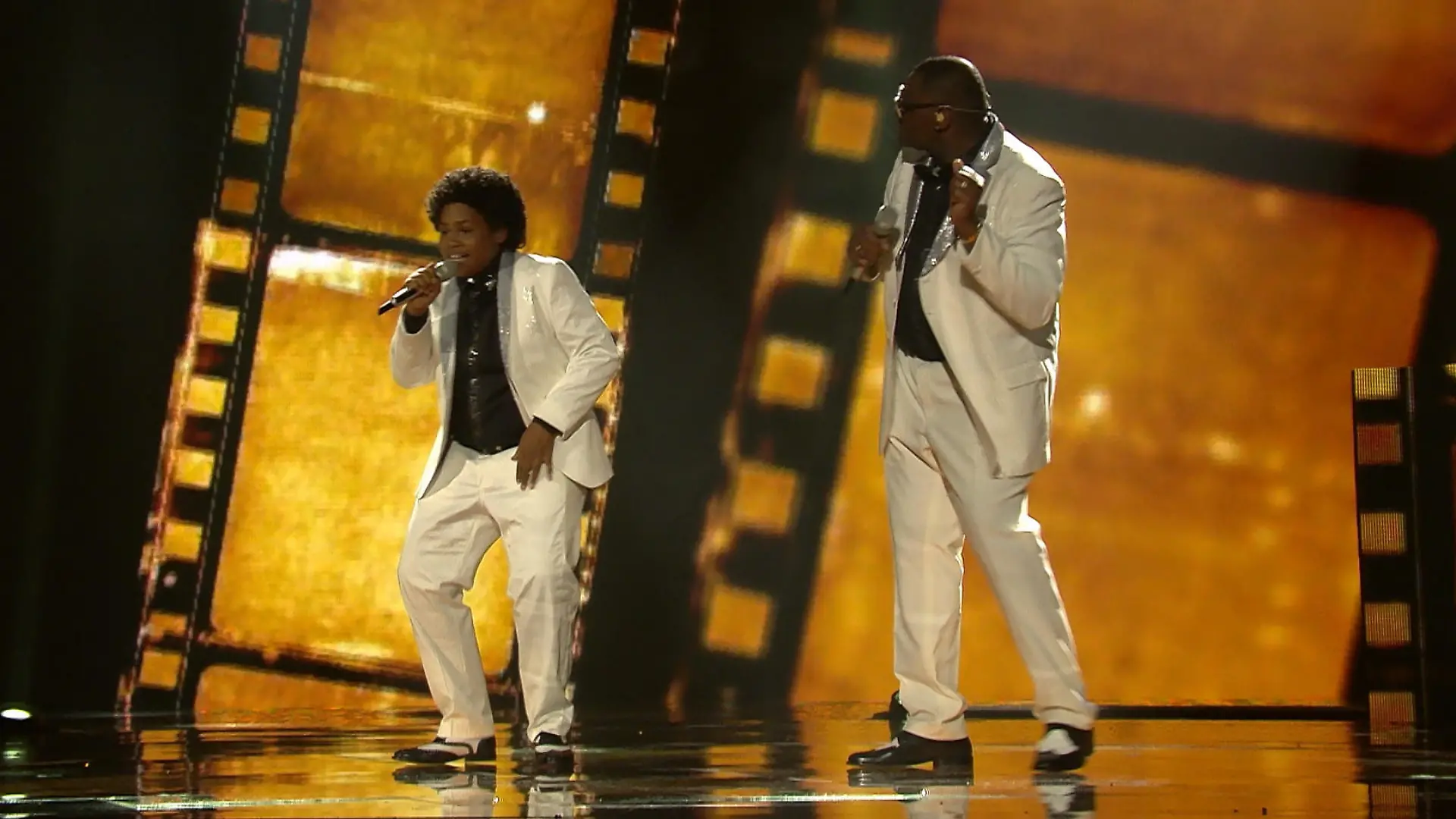 Noah und Alphonso mit "I Can't Help Myself" DSDS 2017: Die 3. Mottoshow