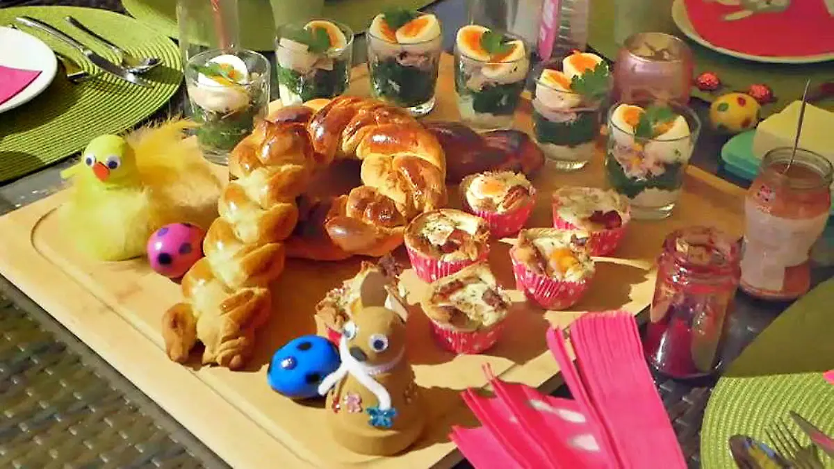 Einfacher Osterbrunch für 6 Personen Superschnelle Leckereien