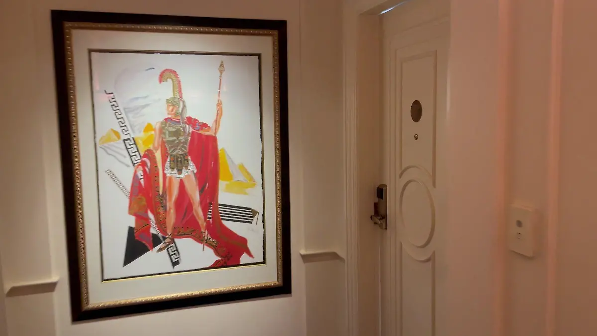 Hotelzimmer von Verena Kerth und Marc Terenzi