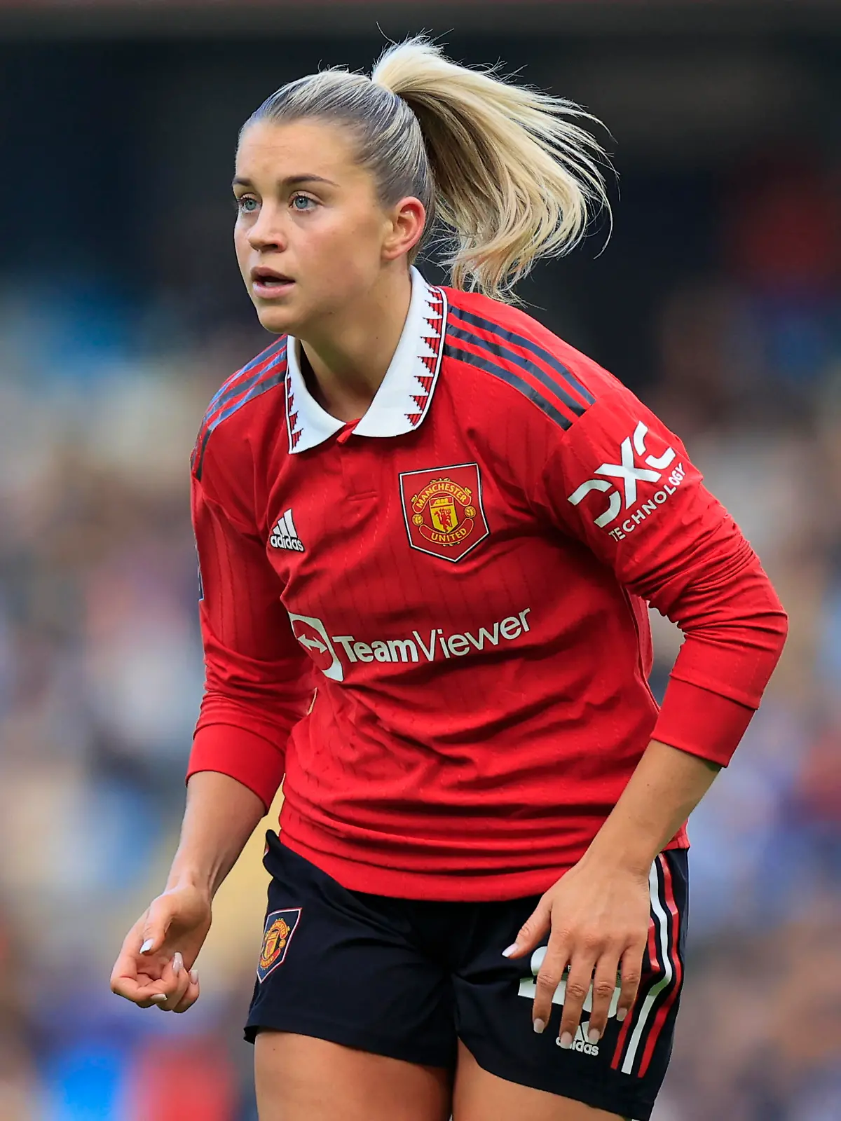 December 11, 2022, Manchester, Greater Manchester, United Kingdom: Alessia Russo #23 of Manchester United during the The FA Women's Super League match Manchester City Women vs Manchester United Women at Etihad Campus, Manchester, United Kingdom, 11th December 2022. (Credit Image: © Conor Molloy/News Images via ZUMA Press Wire) / action press