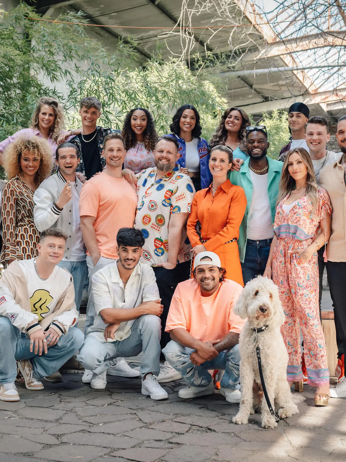 vorn v.li.: Beasty, Paco, Chico, Alf
mitte v.li.: Robert, Sam, Marc, Ben, Jan, Meike, George, Daria, Carlo
hinten v.li.: Jule, Hannes, Lilli, Jill, Leonie, Mo