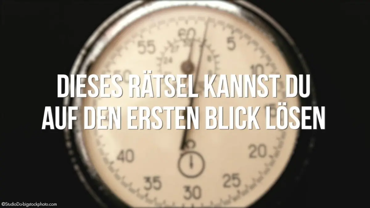 Selbsttest: Finde den Fehler Wie aufmerksam sind Sie?