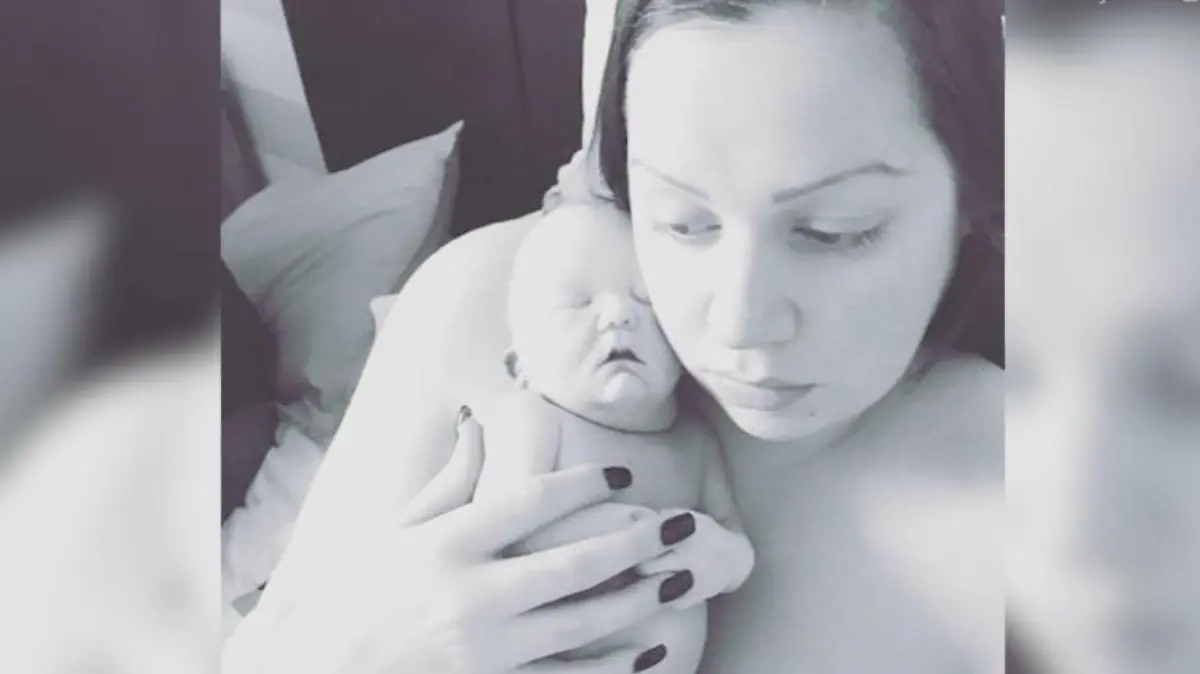 Becki Wilson mit Sohn Carter-James