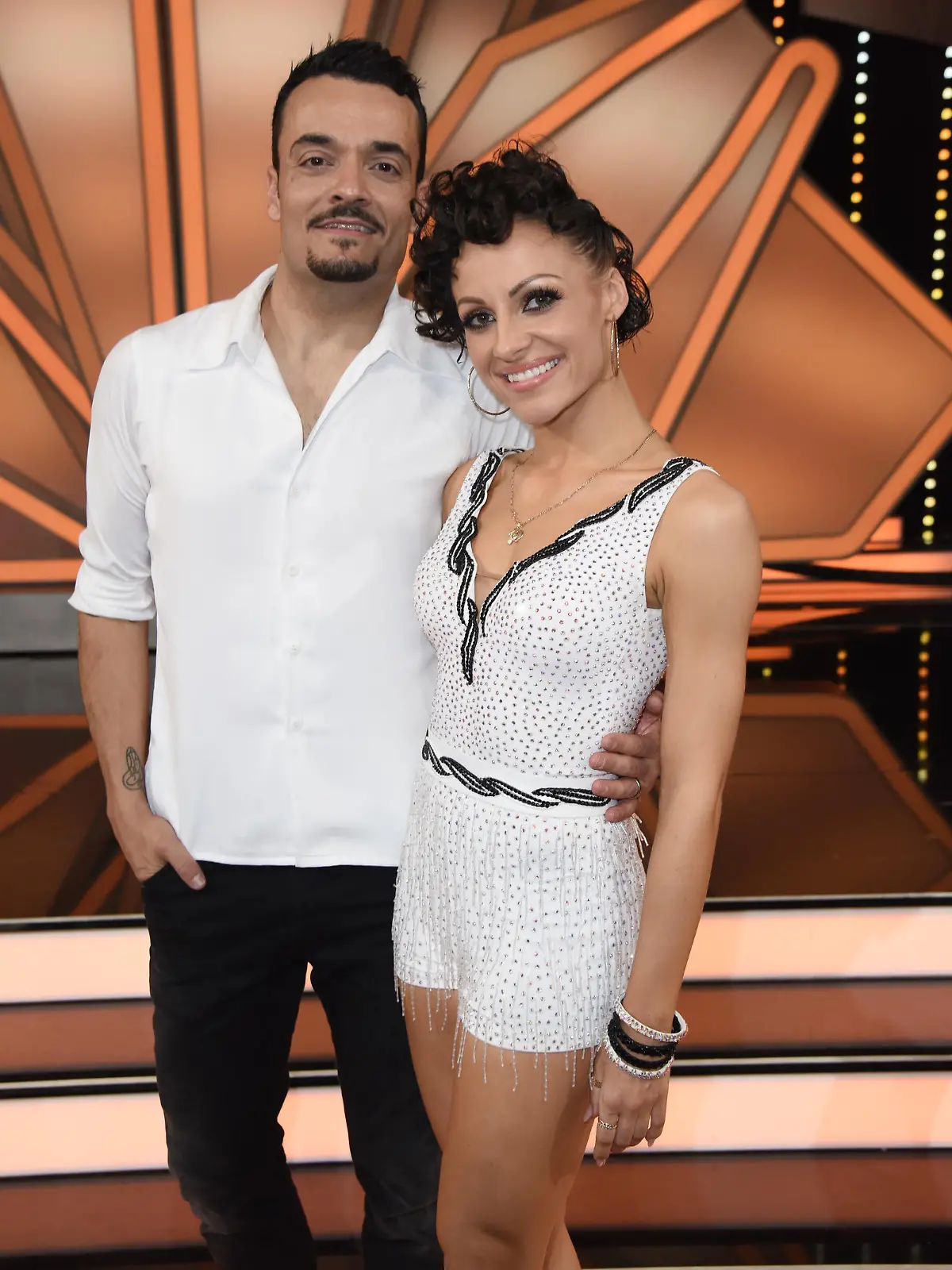 German RTL Live TV Show 'Let's Dance' at MMC Studios.Featuring: Giovanni Zarrella, Marta ArndtWhere: Cologne, GermanyWhen: 05 May 2017Credit: WENN.com