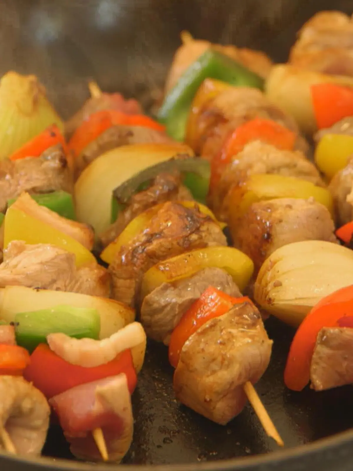 Punkt-12-Lieblingsgericht: Schaschlik-Spieße mit Tomaten-Paprika-Sauce