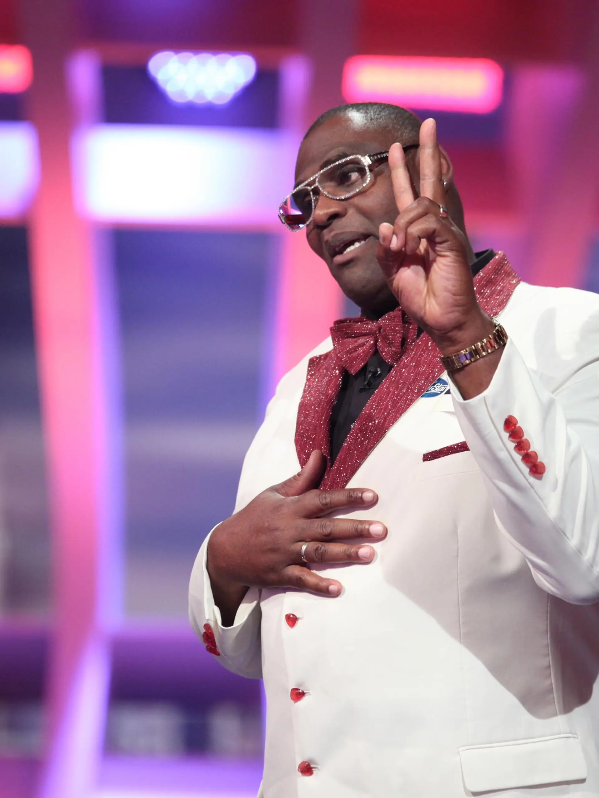 Alphonso Williams aus Wiefelstde.    
Verwendung der Bilder für Online-Medien ausschließlich mit folgender Verlinkung:"Alle Infos zu "Deutschland sucht den Superstar" im Special bei RTL.de: http://www.rtl.de/cms/sendungen/superstar.html
