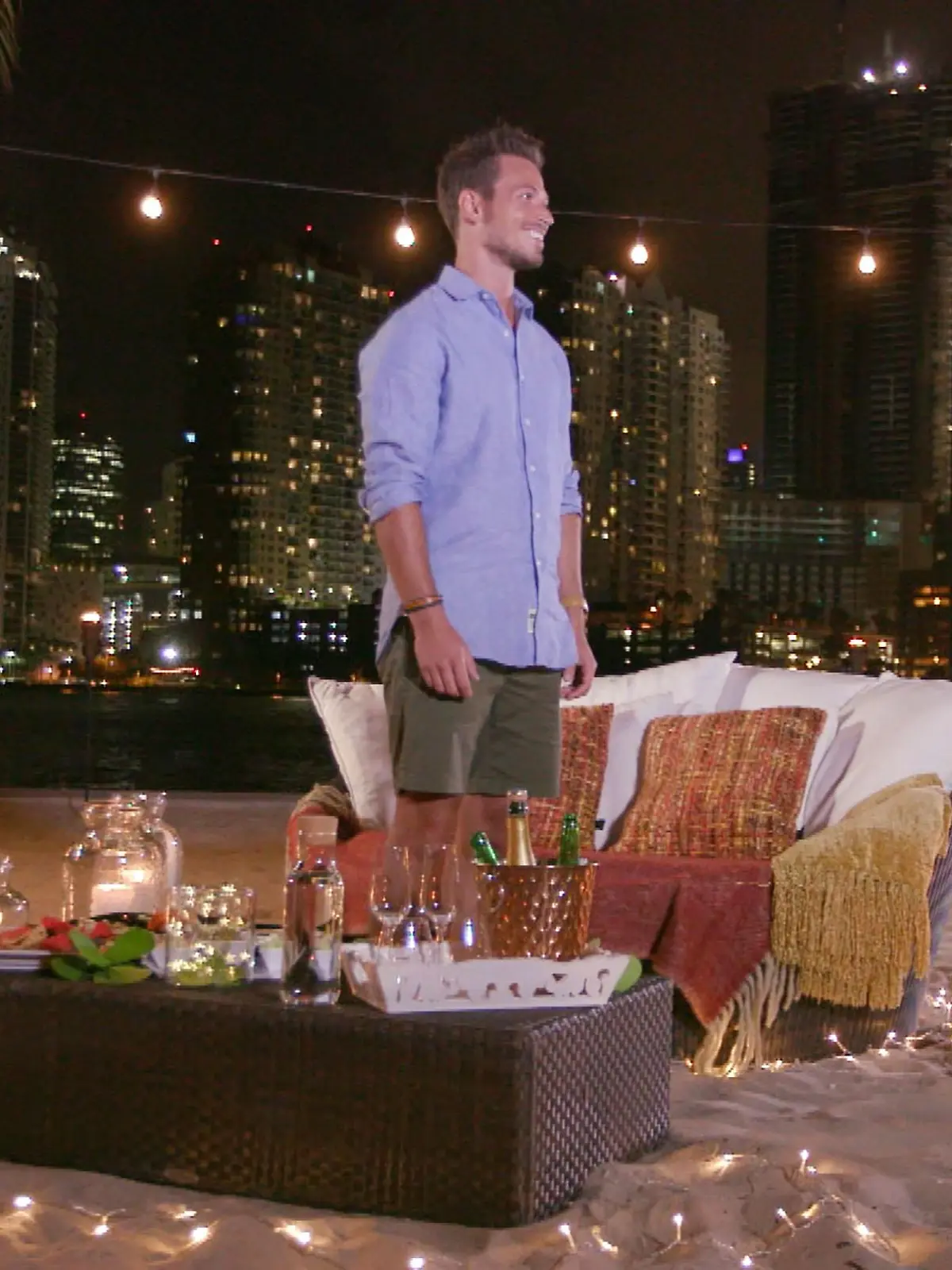 Mit wem wird Sebastian heute den Abend verbringen?