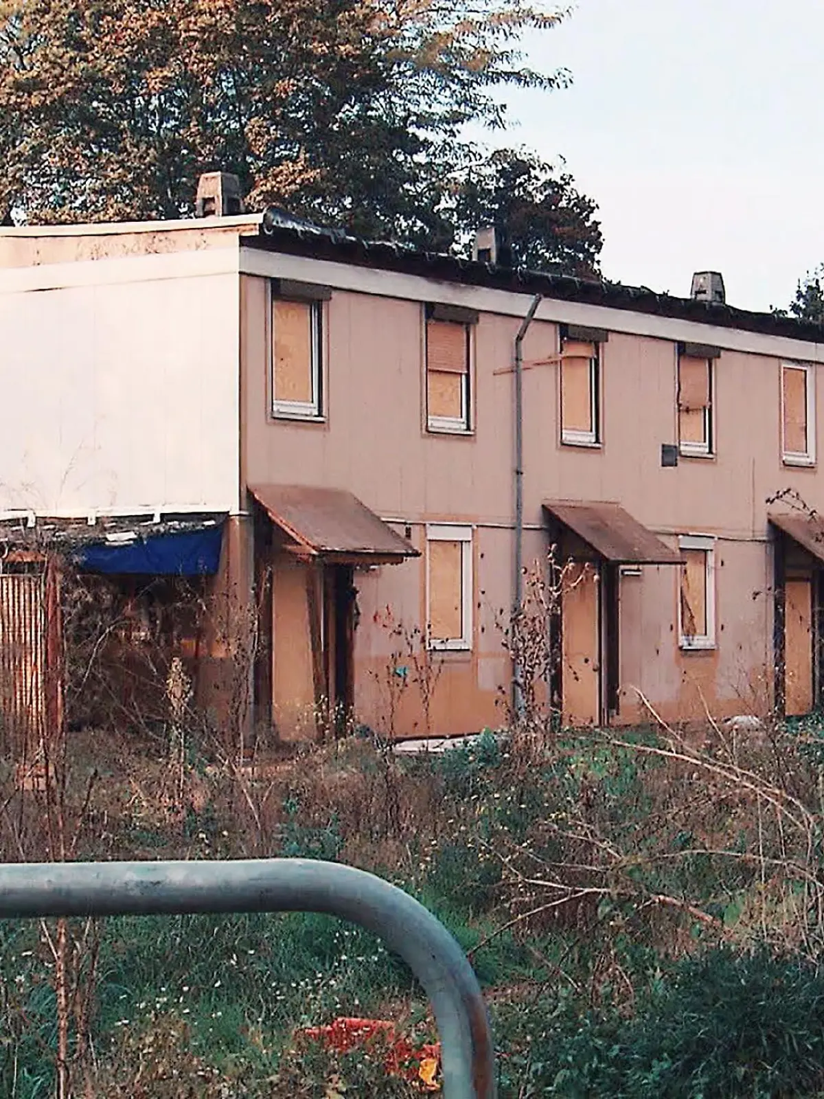 33 Jahe das Zuhause von sozial schwachen Familien in Ludwigshafen Mundenheim. Die kleine Siedlung musste Neubauten für Flüchtlinge und Asylanten weichen.