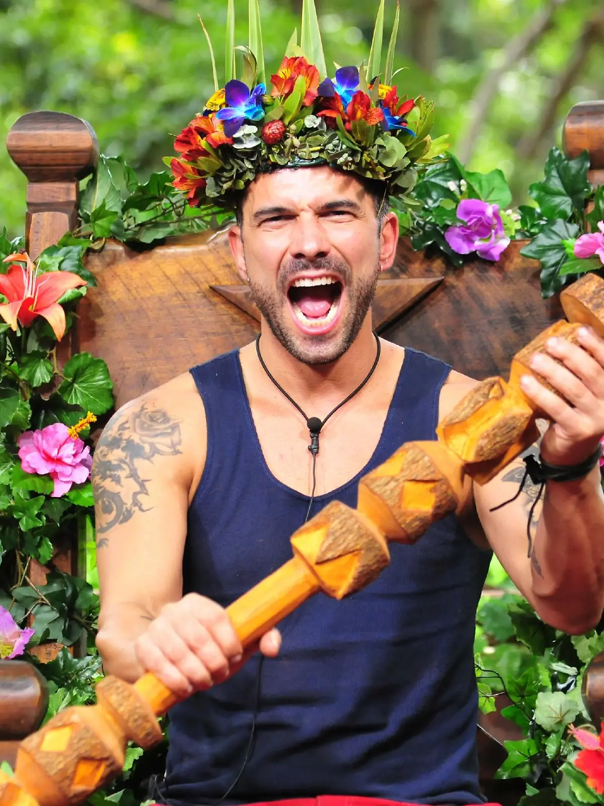 Marc Terenzi ist der neue Dschungelkönig.