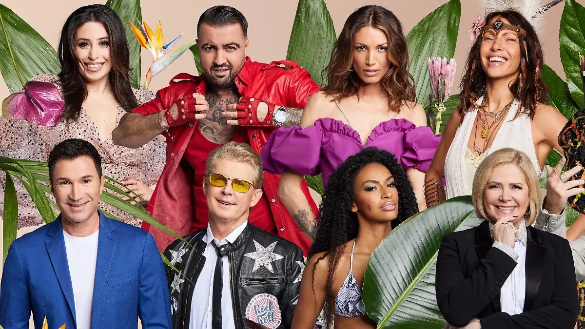 Oben v.l.: Jolina Mennen, Cosimo Citiolo, Tessa Bergmeier, Jana URKRAFT Pallaske, Papis Loveday und Verena Kerth
Unten v.l.: Lucas Cordalis, Markus Mörl, Cecilia Asoro, Claudia Effenberg, Martin Semmelrogge und Gigi Birofio
Die Verwendung des sendungsbezogenen Materials ist nur mit dem Hinweis und Verlinkung auf RTL+ gestattet.