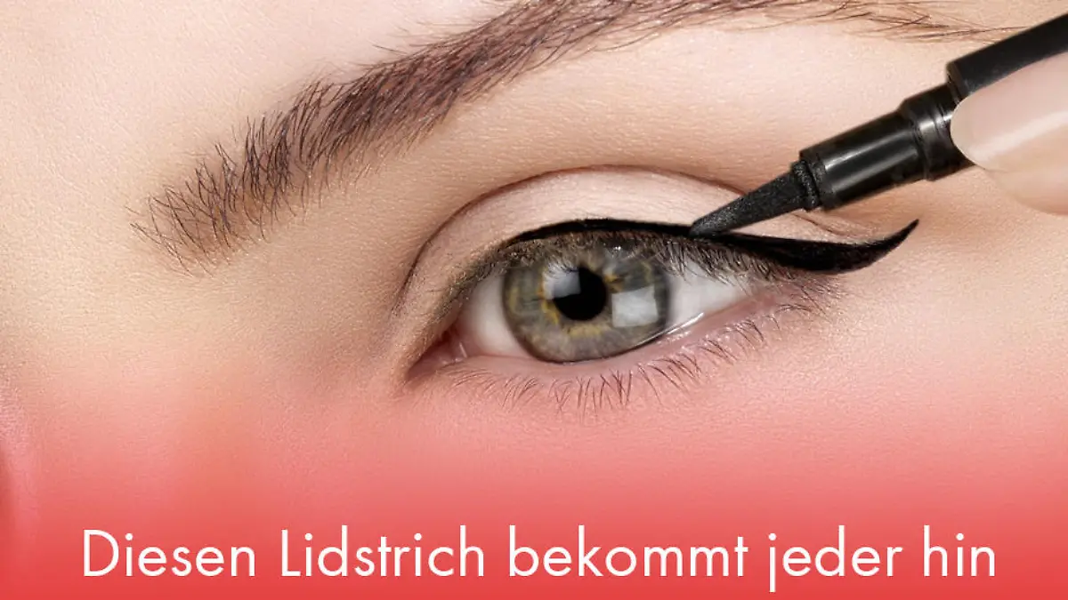 Diesen Lidstrich bekommt jeder hin Tutorial