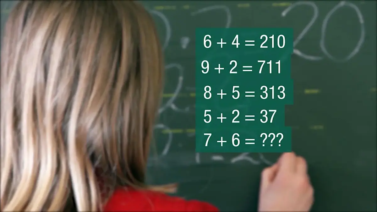 Nicht jeder kann dieses Mathe-Rätsel lösen! Wer von euch ist ein Genie?