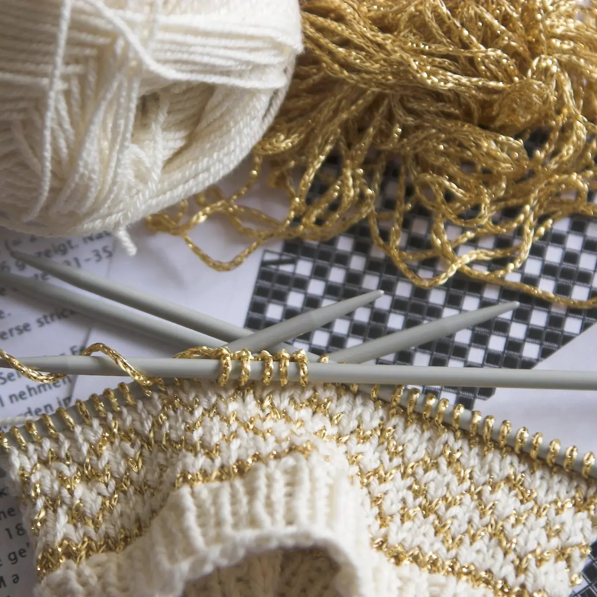 Logo von Strickschrift