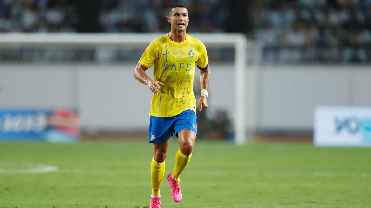 Cristiano Ronaldo AlNassr, JULY 27, 2023 - Football / Soccer : Preseason 2023 Japan Tour match between Al-Nassr FC 1-1 FC Internazionale Milano at the YANMAR Stadium Nagai in Osaka, Japan. Noxthirdxpartyxsales PUBLICATIONxNOTxINxJPN 225141591
