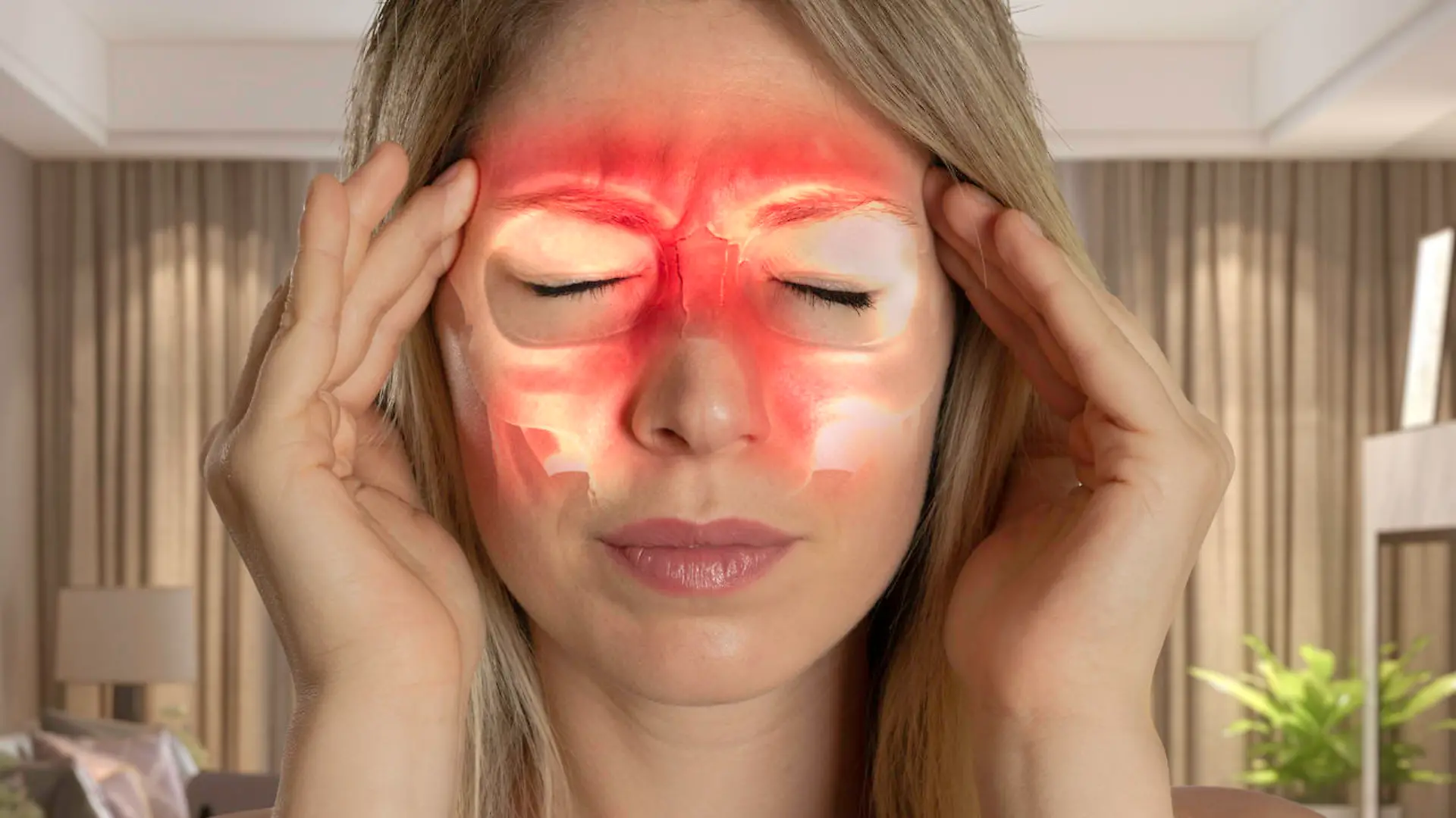 Paranasal Sinus, Sinusitis, Headache, Women, Emotional Stress