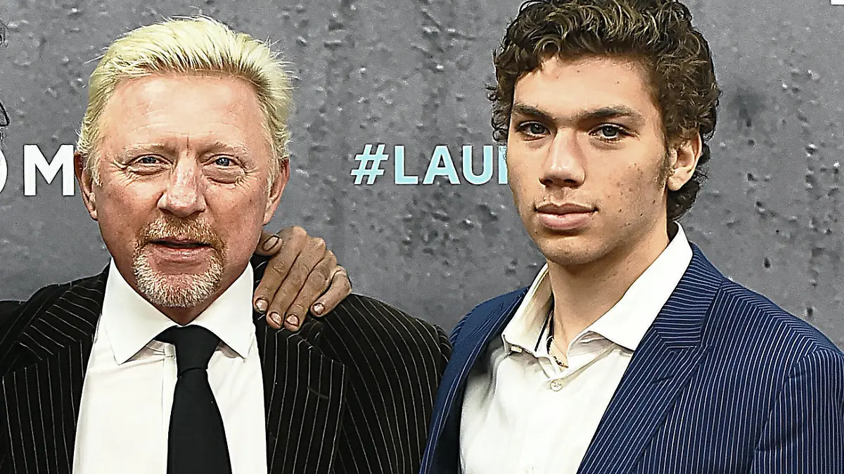 Sport Bilder des Tages 17.02.2020, xlakx, Entertainment, Laureus World - Sports Awards 2020 emspor, v.l.Sohn Noah,Boris Becker und Sohn Elias bei der Verleihung der 20. Laureus World Sports Awards 2020 in der Verti Music Hall Berlin. Berlin *** 17 02 2020, xlakx, Sport Entertainment, Laureus World Sports Awards 2020 emspor, v l son Noah,Boris Becker and son Elias at the presentation of the 20 Laureus World Sports Awards 2020 in the Verti Music Hall Berlin Berlin
